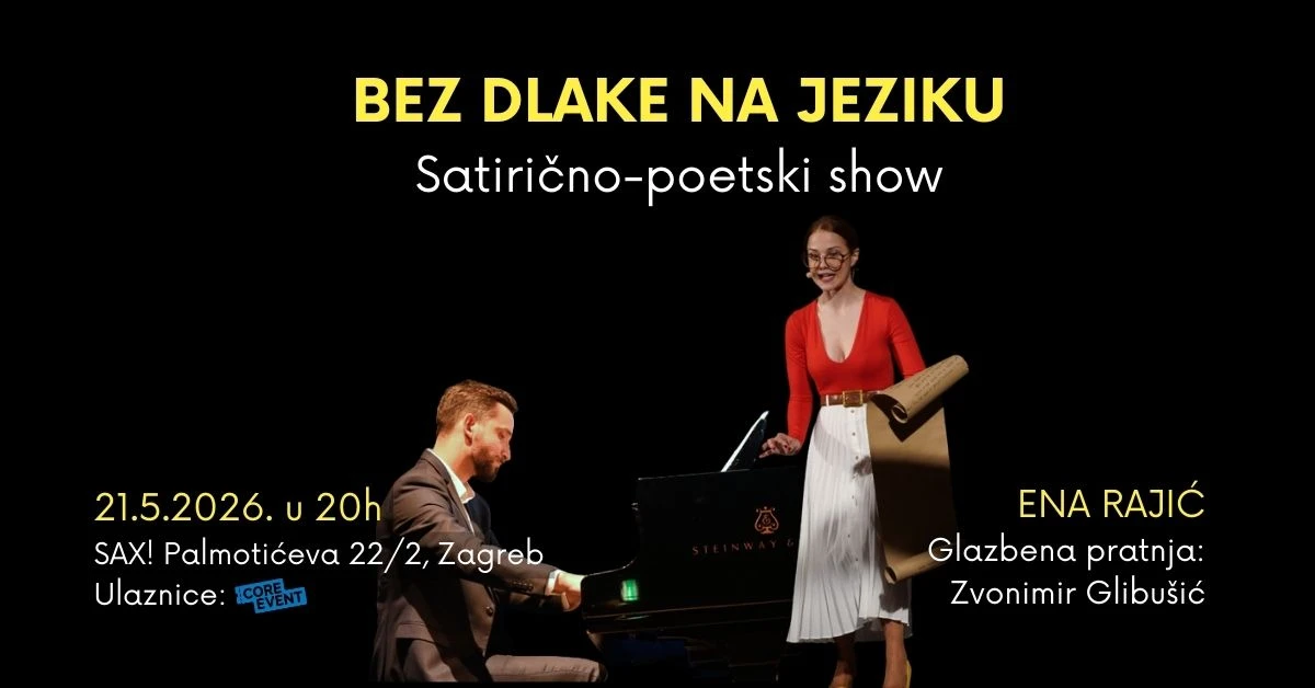 Satirično-poetski show "Bez dlake na jeziku"